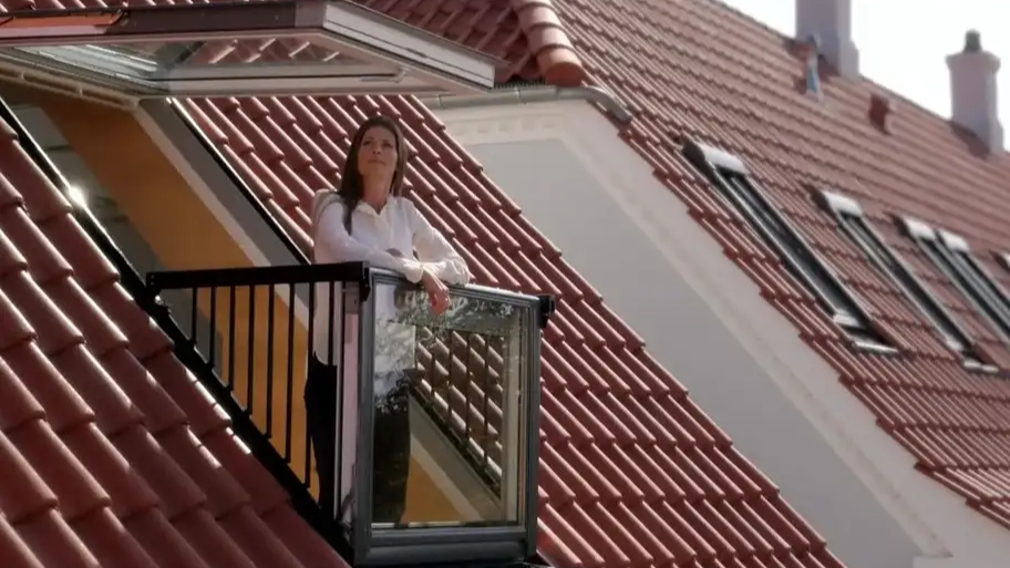 Nyt tag med Velux balkon Frederiksberg