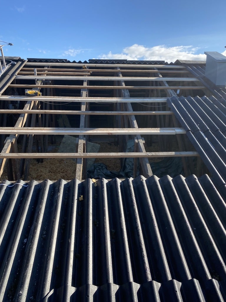 Reparation af  tag Frederiksberg